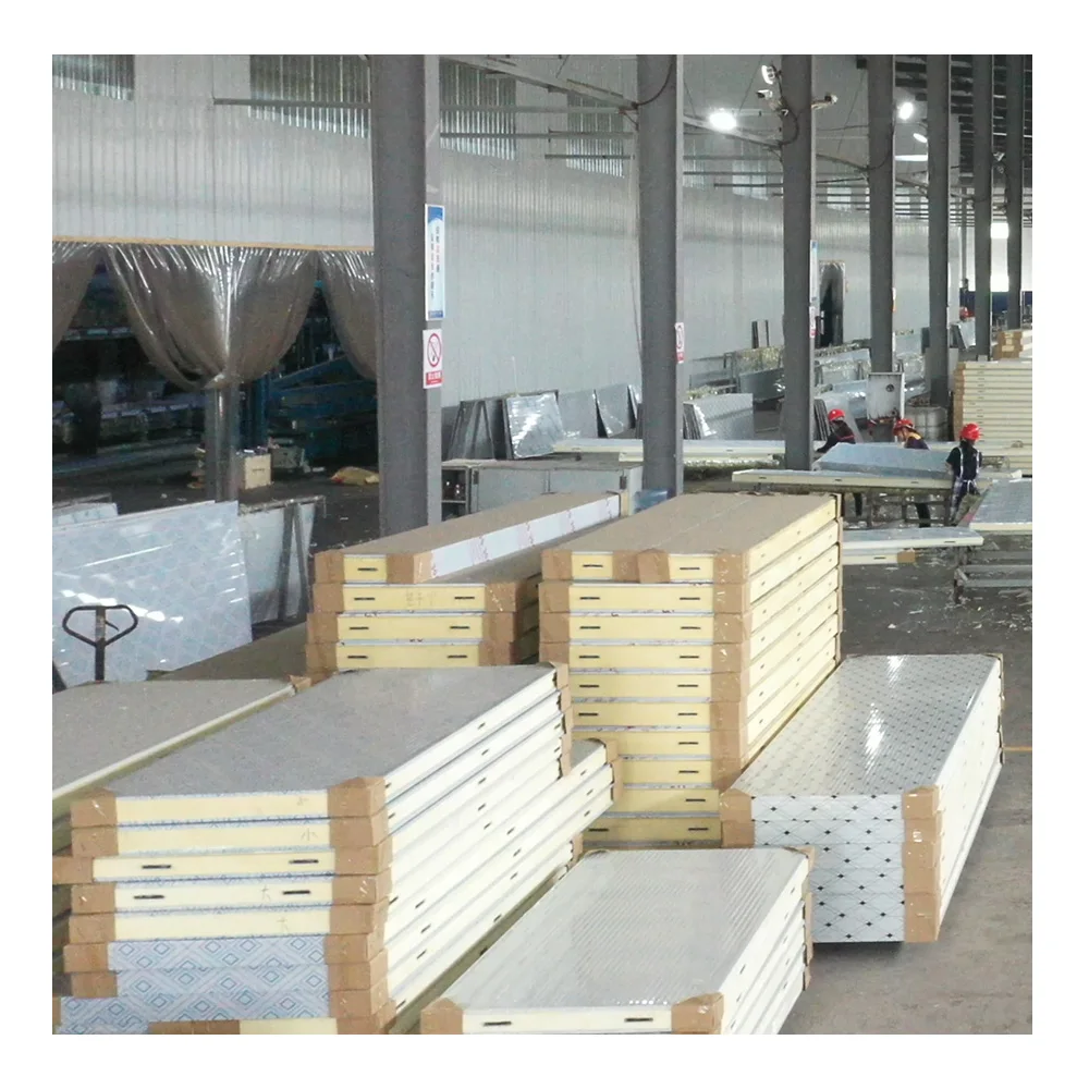 Hot sell sandwich panel such as cam lock panel and PIR panel for walk in cooler