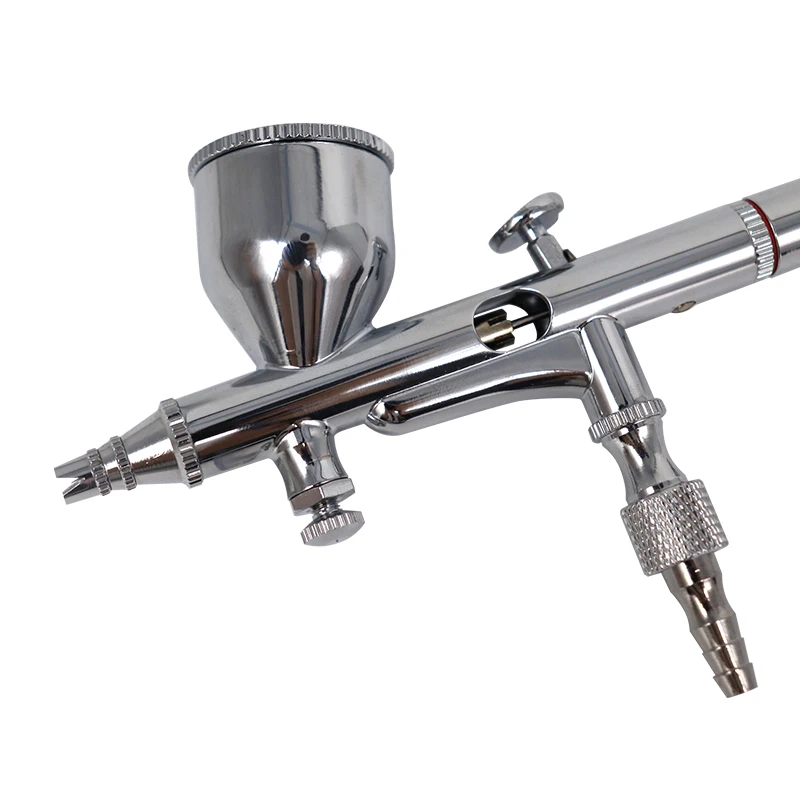 Airbrush Aerografo Royalmax AB-180 0.2mm Gravity Feed Double Action Airbrush for Cake Decoration Nail Art Tattoo