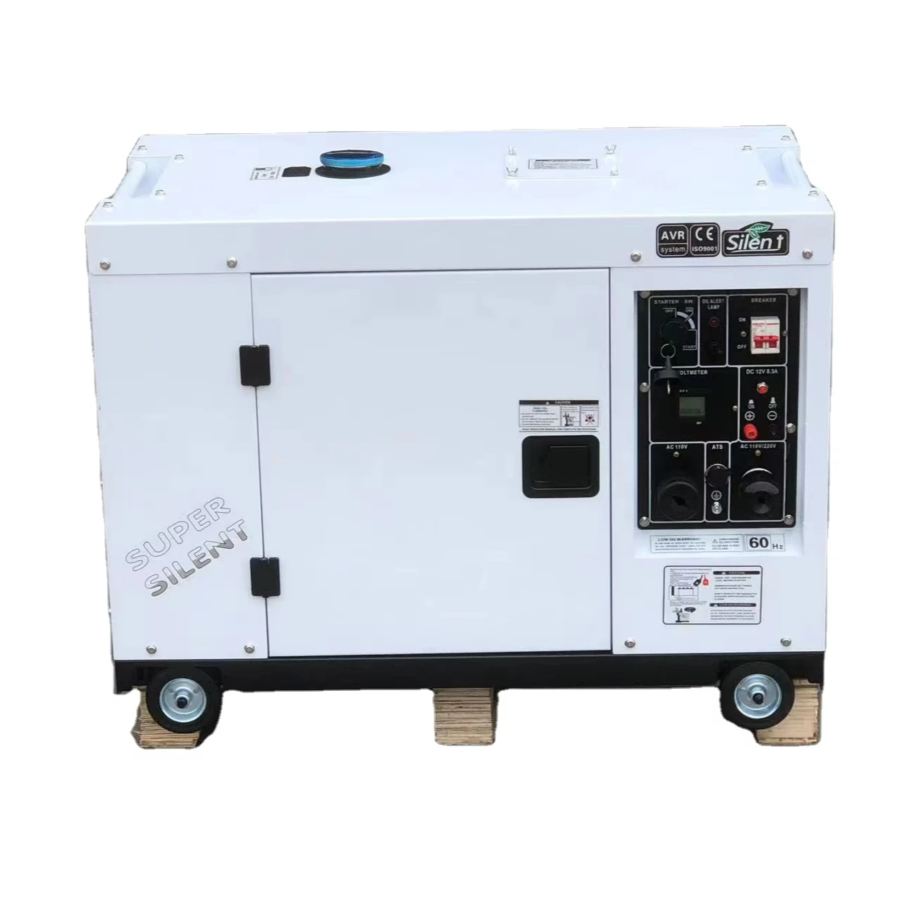 12KVA home use silent diesel generator 380V 50HZ for home use 3phase