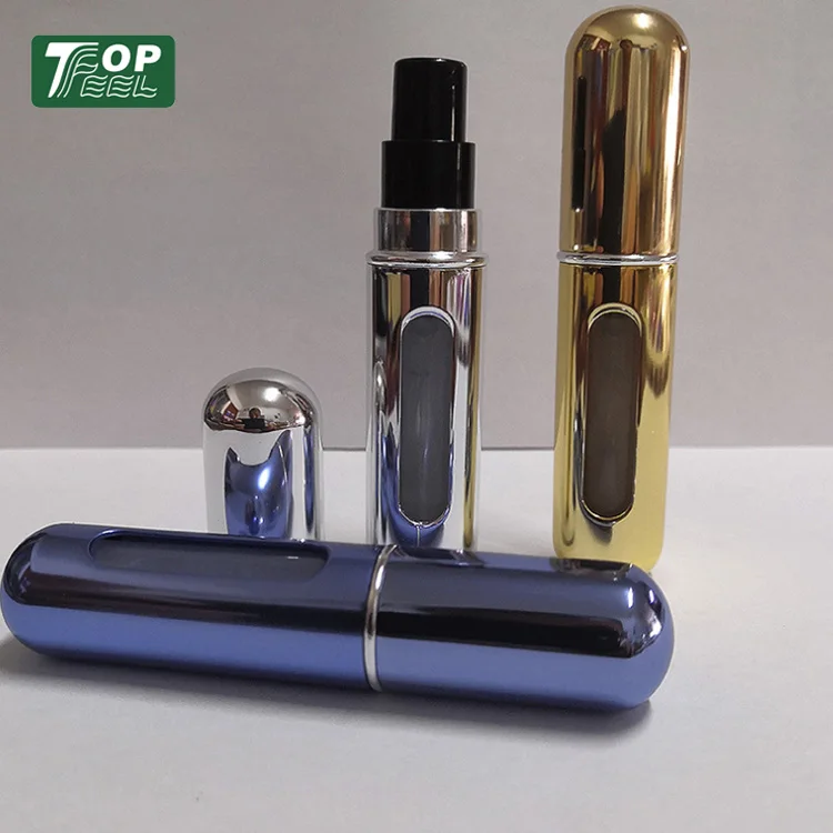 5ml Plastic Refillable Portable Mini Bottles Perfume Mist Perfume Pump Sprayer