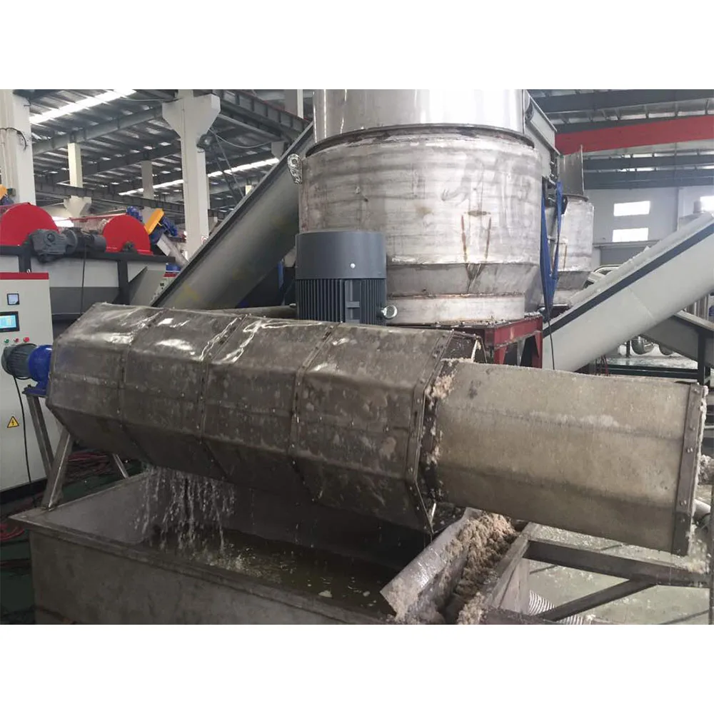 MUYBIEN Plastic Recycling PET PP PE Flakes Screw Feeder/Loader