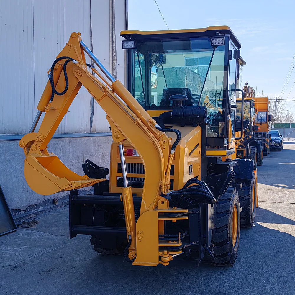 China brand CE/EPA 4 wheel drive new backhoe and loader 3 ton 4 ton 5 ton backhoe loader 4x4 tractor backhoe for sale