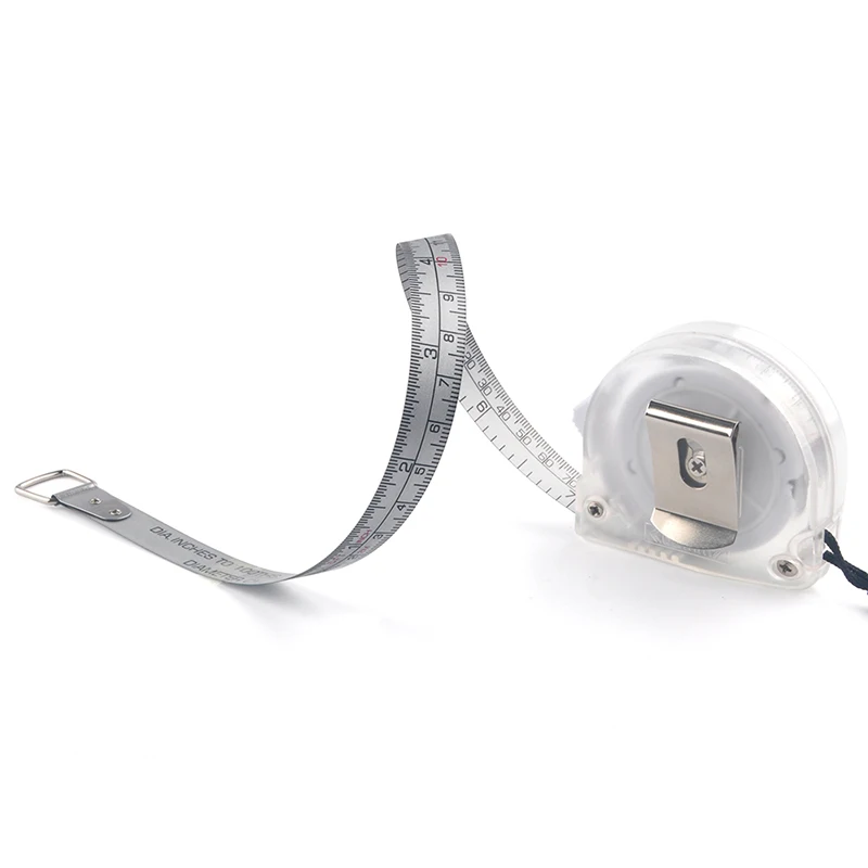 Wintape Pi Diameter Circumference Tape Measure for  Measuring Cylindrical Objects - (Pipe Tape, Tree Tape)