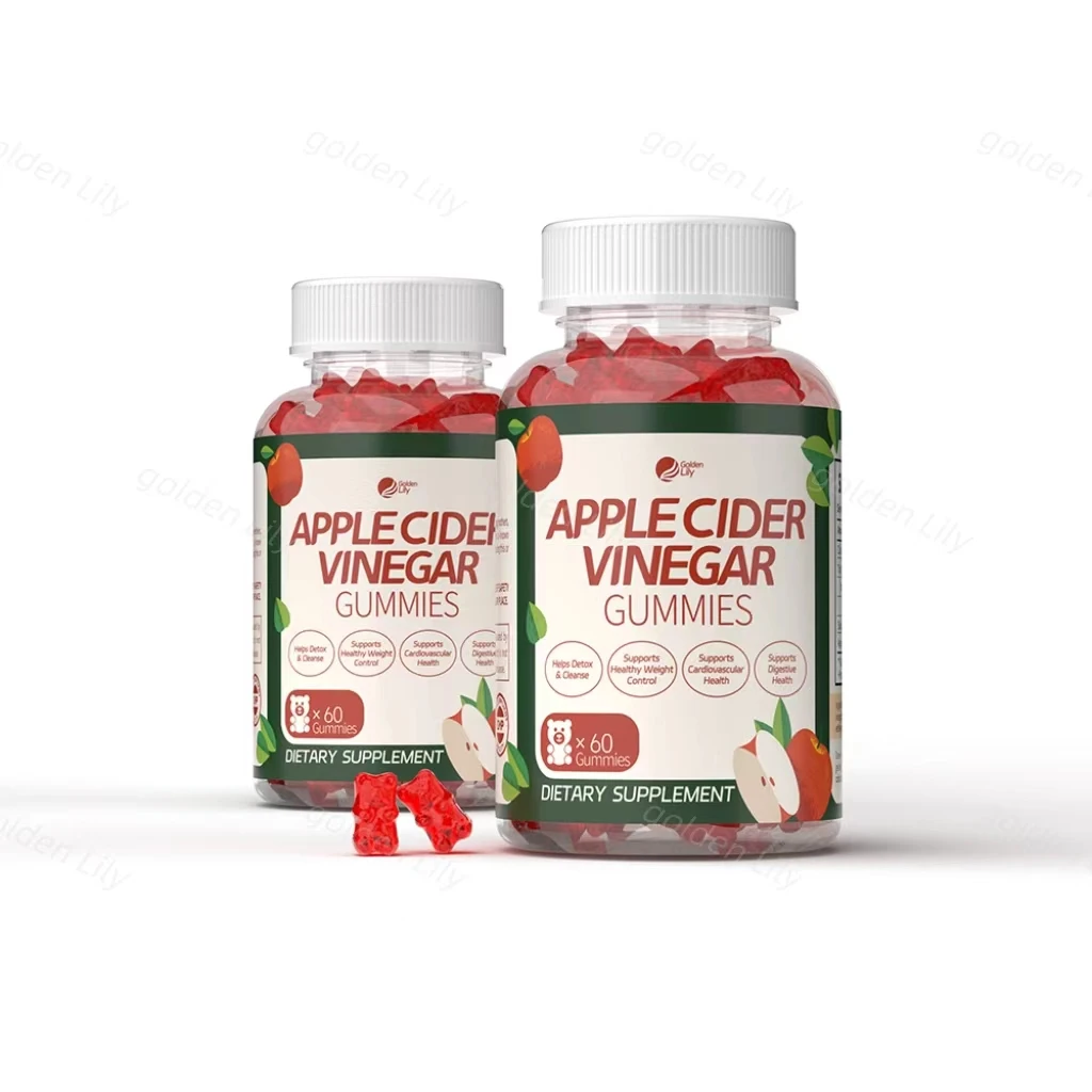 Gold Grate Keto Apple Cider Vinegar Gummy Weight Control Organic Vegan Keto Apple Vinegar Extract Support Immune System
