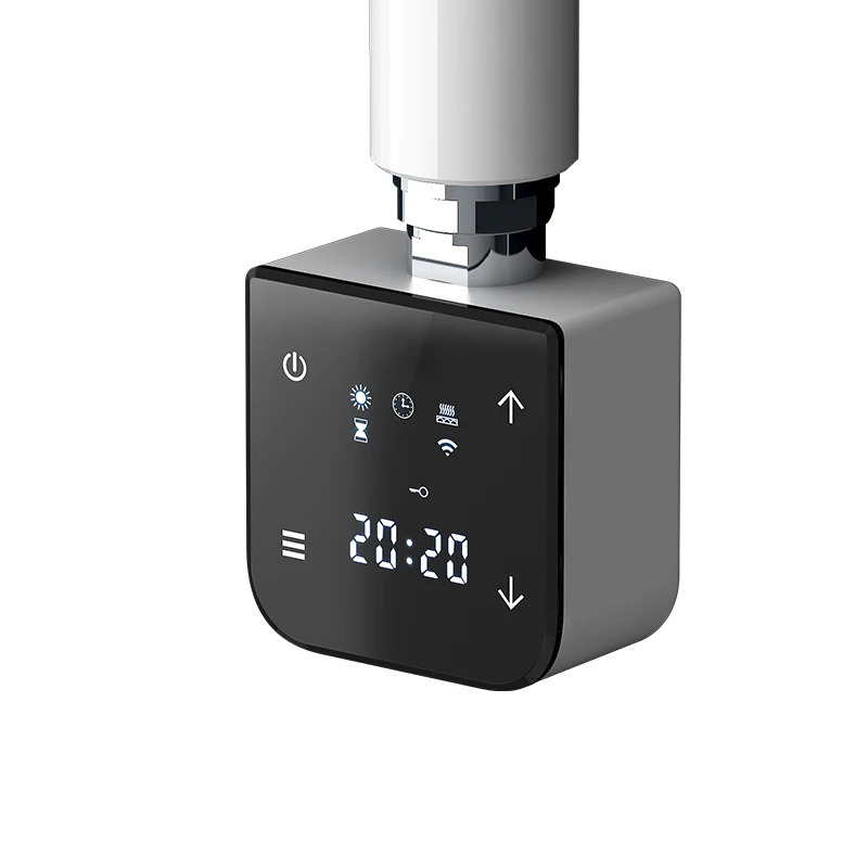 smart thermostat electric heating rod towel warmer rack heater element temperature controller