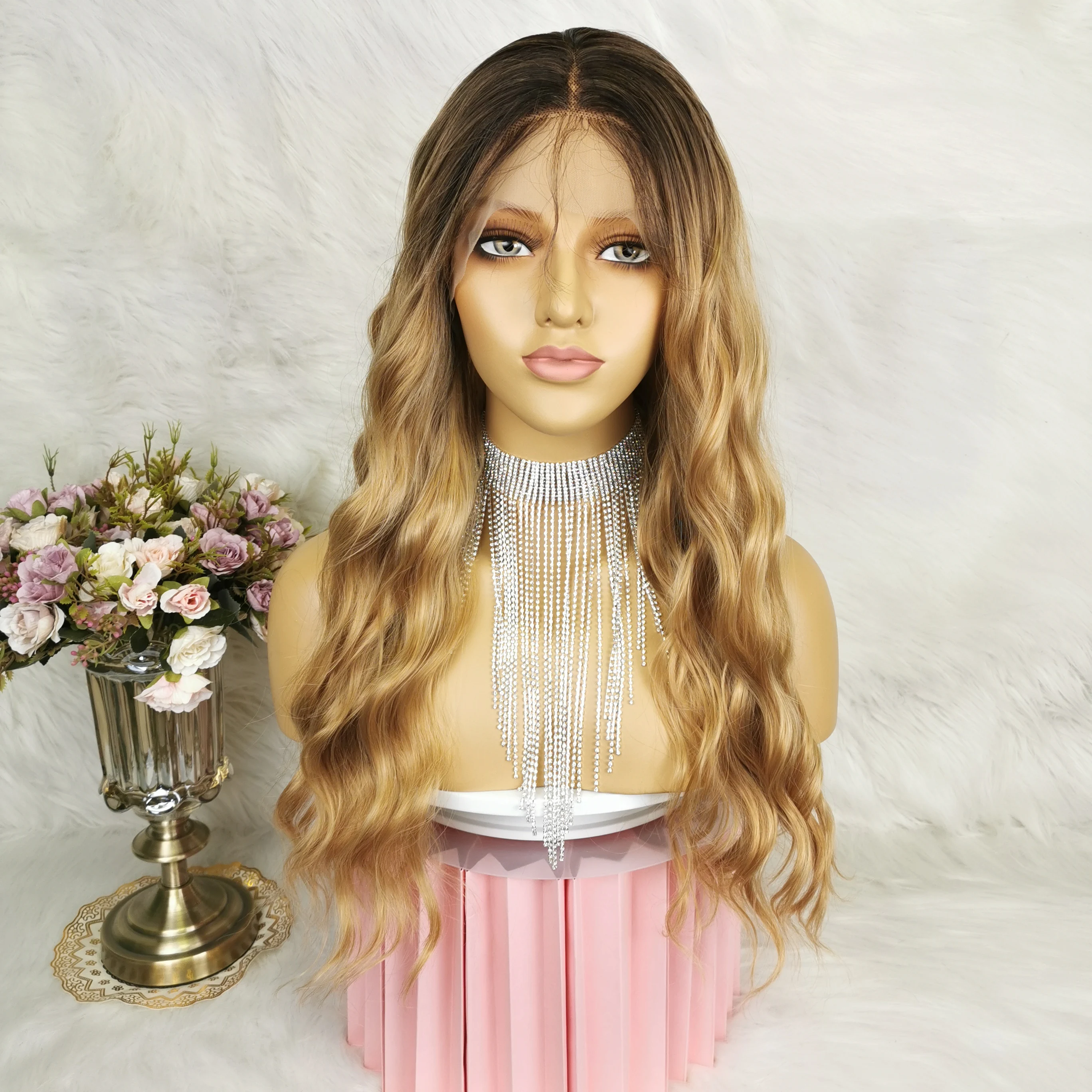 Fashion Women human hair blend wigs wholesale cheap prices human blend hair wigs in nigeria