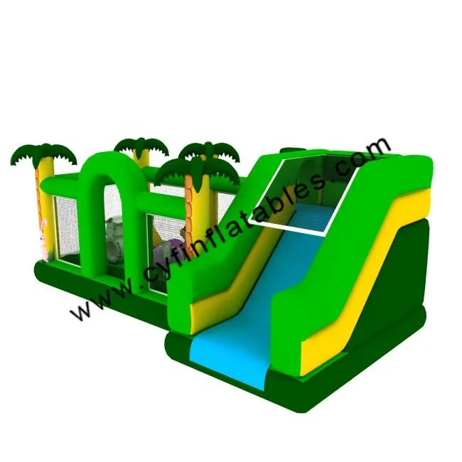 Commercial grade inflatable castle slide Unique design inflatable combo High quality inflatable bouncy castle for sale