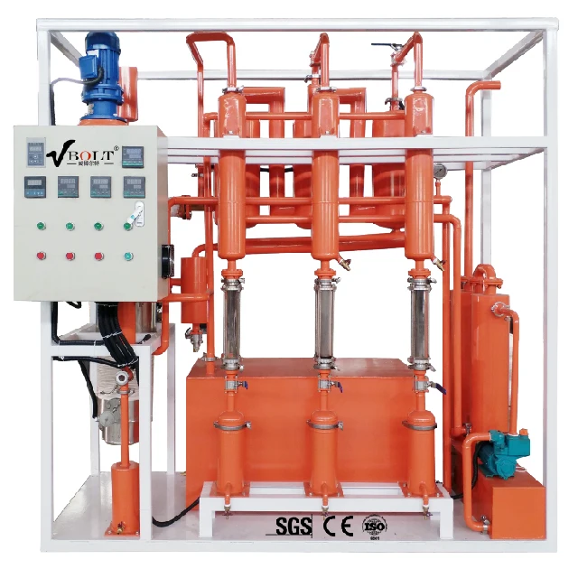 oil recycling waste oil distillation diesel plant