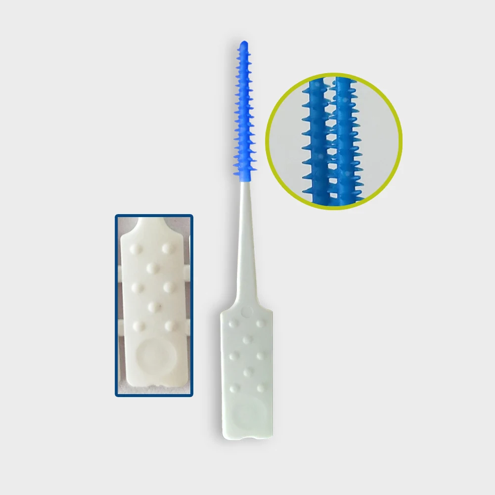 2022 New Trend  Factory Direct Portable TPE Rubber Interdental Brush Comfortable Toothbrush Silicone Dental Soft Picks