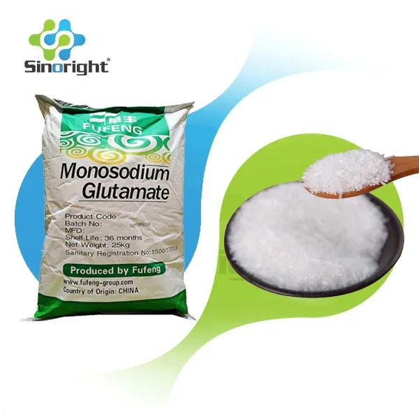 Original monosodium glutamate msg lowest price 99% with High quality 40-80 mesh