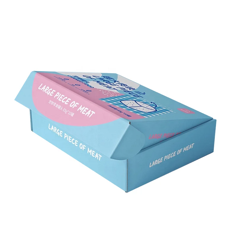 Custom UV-Coated Varnished  Cardboard Shipping Box Gold Foil Paper Box Clothing Packaging T-Shirts Embossing Stamping