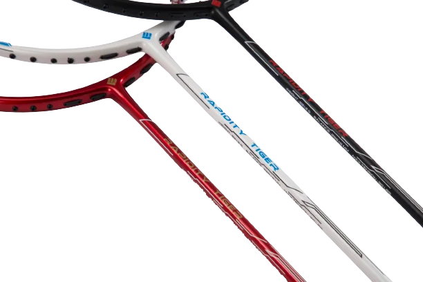 Customized Brand Offensive  Badminton Racket with Printing Design Suitable for Professional Senior Player