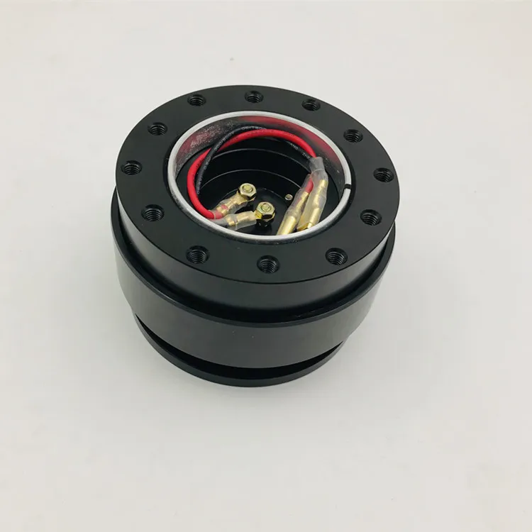 Universal Car Sport Steering Wheel Aluminum Steering Wheel Snap Off Quick Release Hub Adapter Boss kit