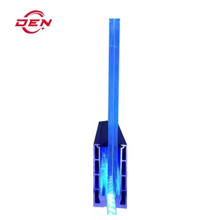 terrace aluminum u channel railing balustrade fence clamp base shoe porch deck glass railing stairs handrails railing balcony