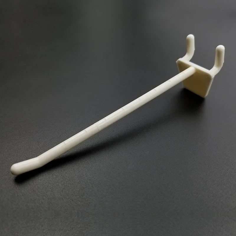 Wholesale 6 inch Peg Hooks Plastic Hooks Accessories Retail Display ABS Hooks For Cardboard Supermarket Display
