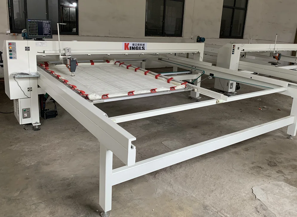 Long Arm Quilting Machine Single Needle Quit Machine Used For Blanket Quilt Sleeping Bag Home Textile Product Machinery