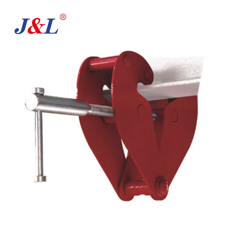 Julisling beam clamp adjustable lifting clamp 1ton 2 ton 3ton 5 ton high quality beam trolley clamp