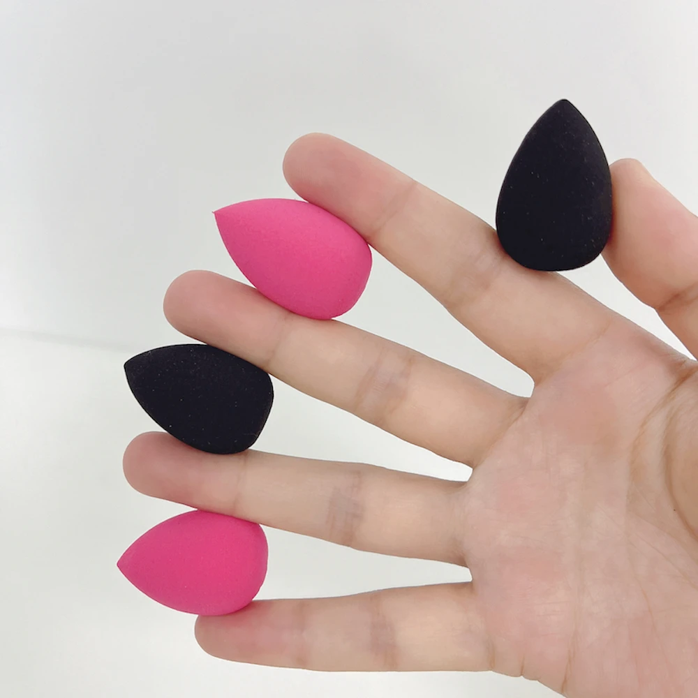 Custom Logo Egg Shape Makeup Sponge Private Label Cosmetics Blender Latex Free Soft Makeup Sponge