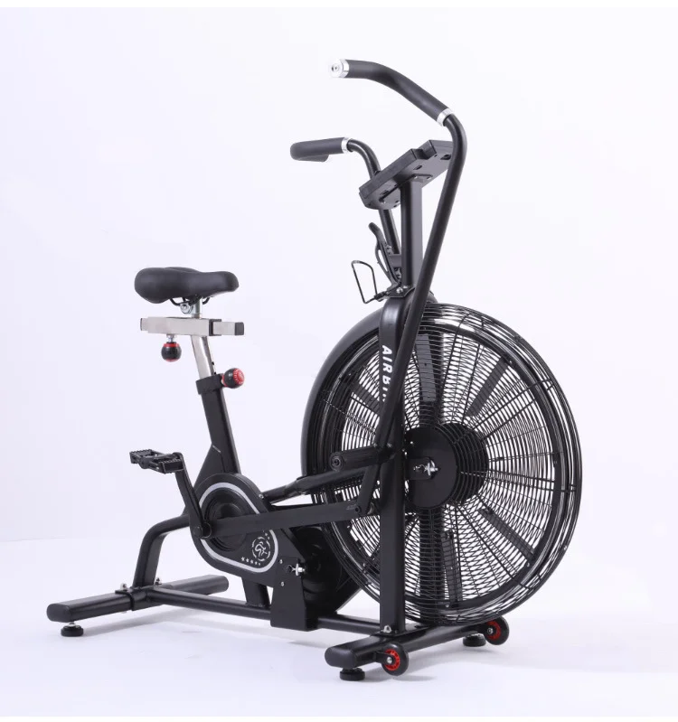 SP Commercial Fan Exercise Bike Upright AirBike Indoor Cycling Stationary Bicycle Fitness Equipment Exercise Air bike