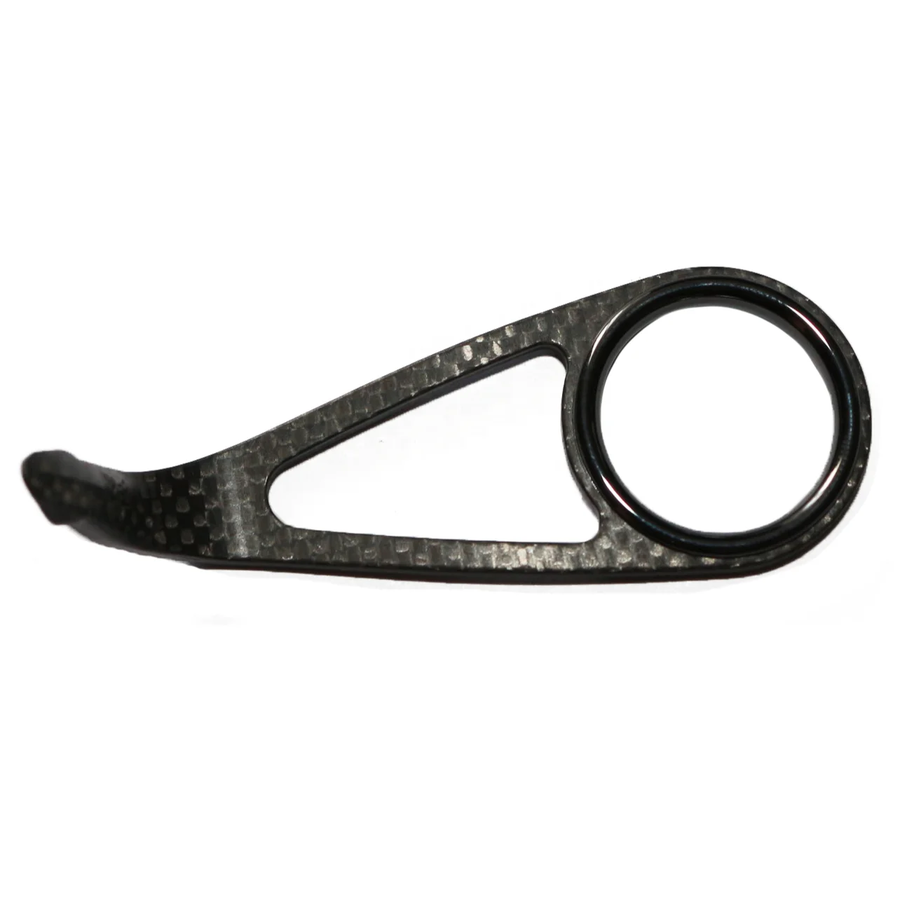 Weihai sanyuan carbon guide ceramic ring set durable light weight carp fishing rod guide KT KL series diy rod building component