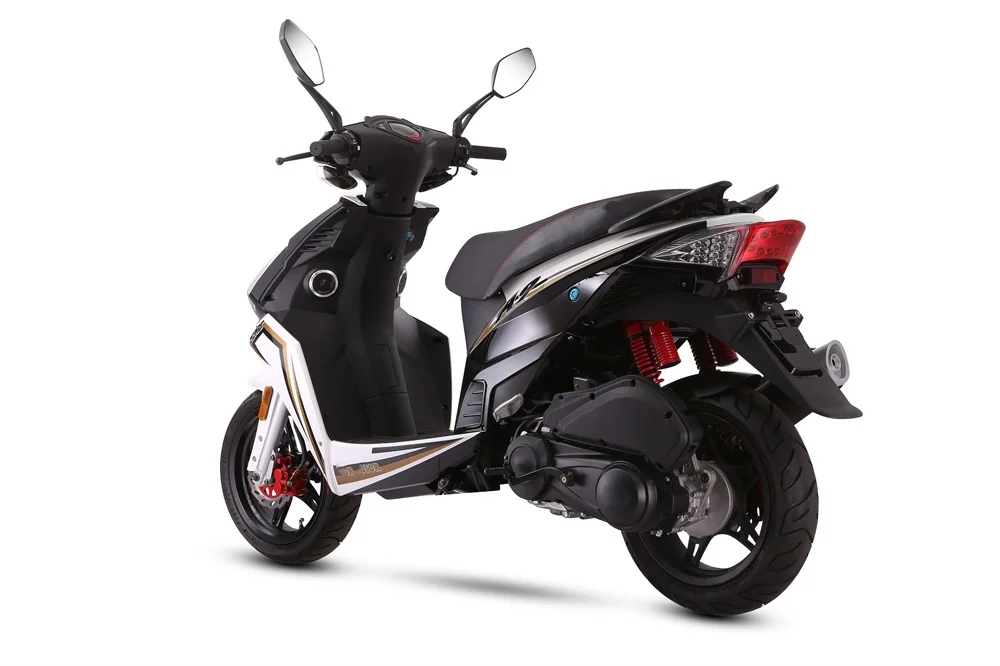 SPORTY TYPE 50CC air cooling gasoline scooter (COC is available)