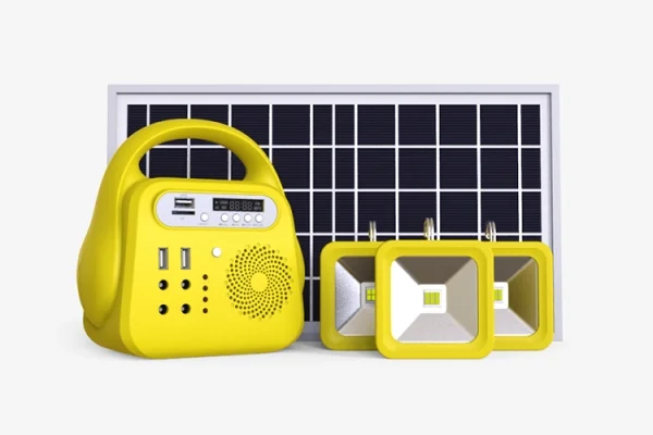Solar Emergency Light For Home Use Off Grid Mobile Charge Portable Multifunctional Solar Lighting System Kit