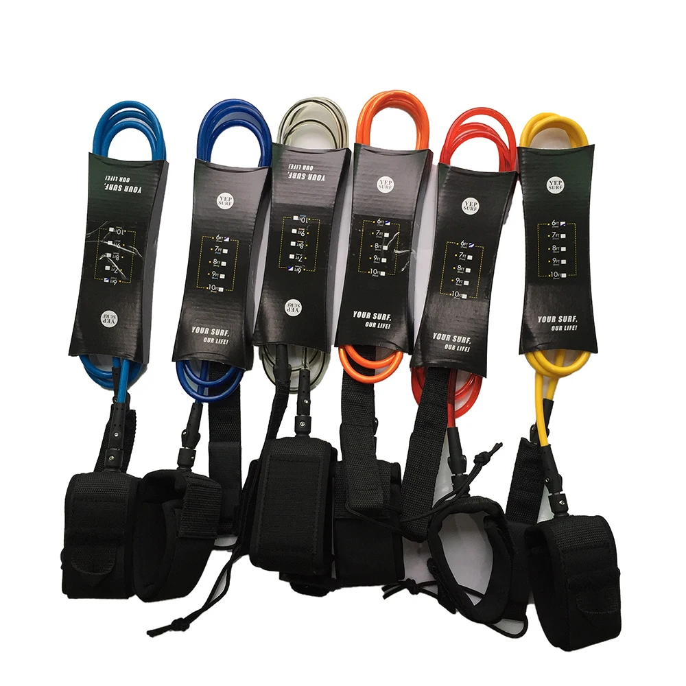 Surfboard Leash Custom Neoprene Surf Board Leash Stripe Surfboard Safety Rope