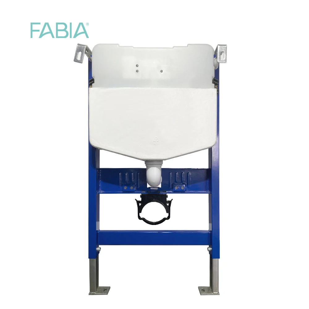 Factory direct sale conceal tank flush hidden plastic wall mount toilet flush tank