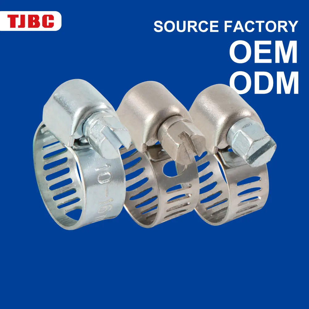 8mm bandwidth semisteel american metal tube clips for Rubber hose