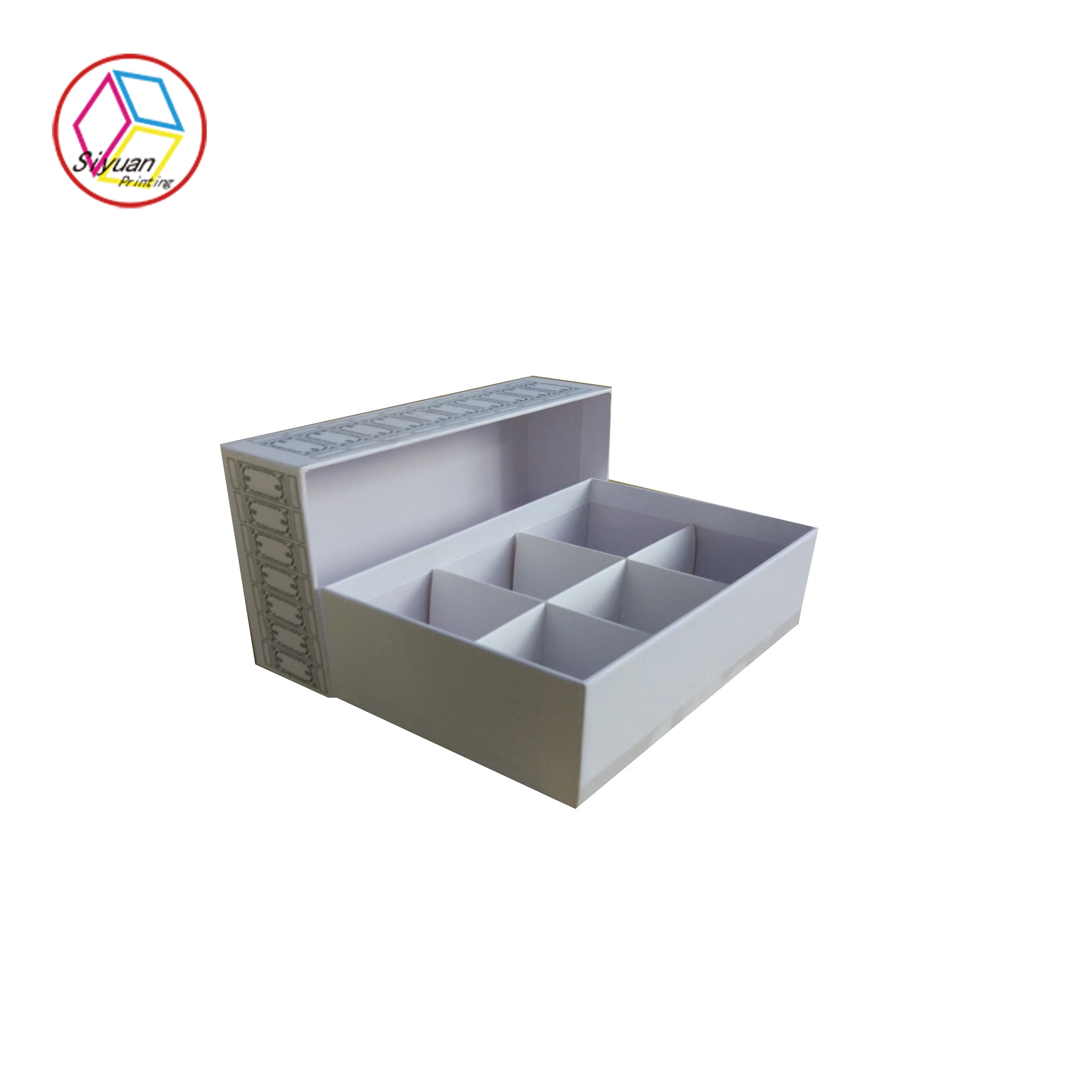 Custom wholesale logo cardboard tea packaging box for tea packaging