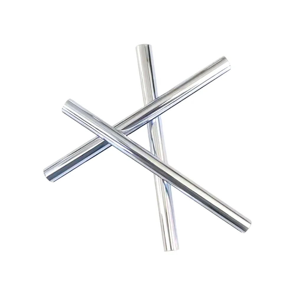 Лидер продаж предварительно закругленные Твердые ПВХ трубки стандартные бытовые прочные блестящие хромированные рукава