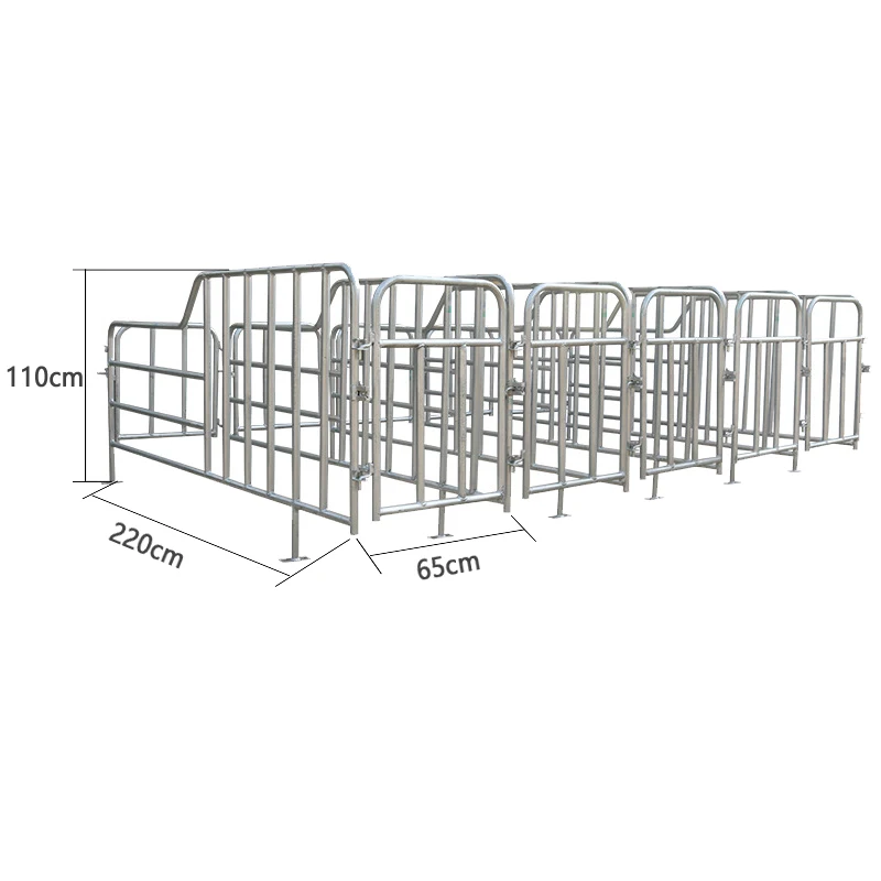 Animal Cage Pig Gestation Cage For Pig Farming Equipment