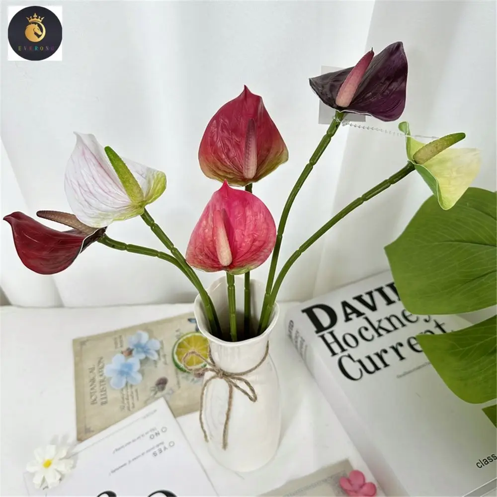 F40 New Design Guanyin Lotus Home Simulation Flower Wedding Soft Outfit With Floral Feel Green Plant Flowers