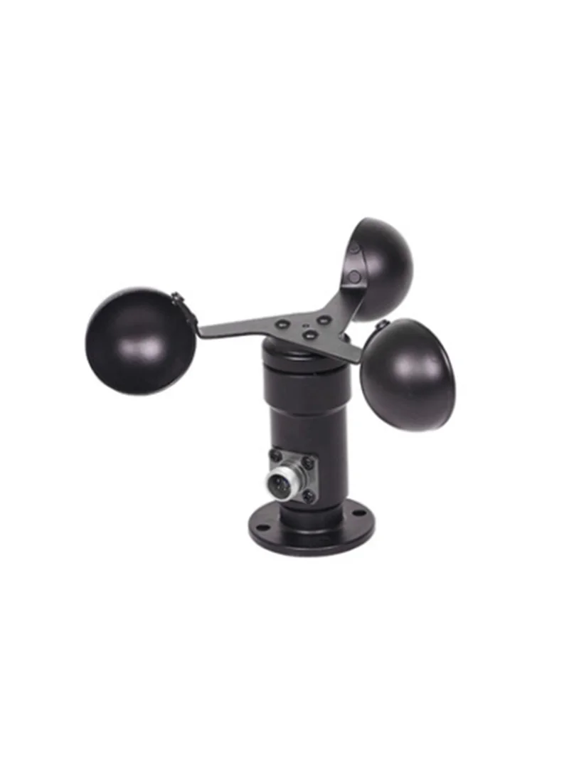 Аэропорт 3-чашка для измерения скорости ветра, цифровой прибор для измерения уровня Датчик Анемометр