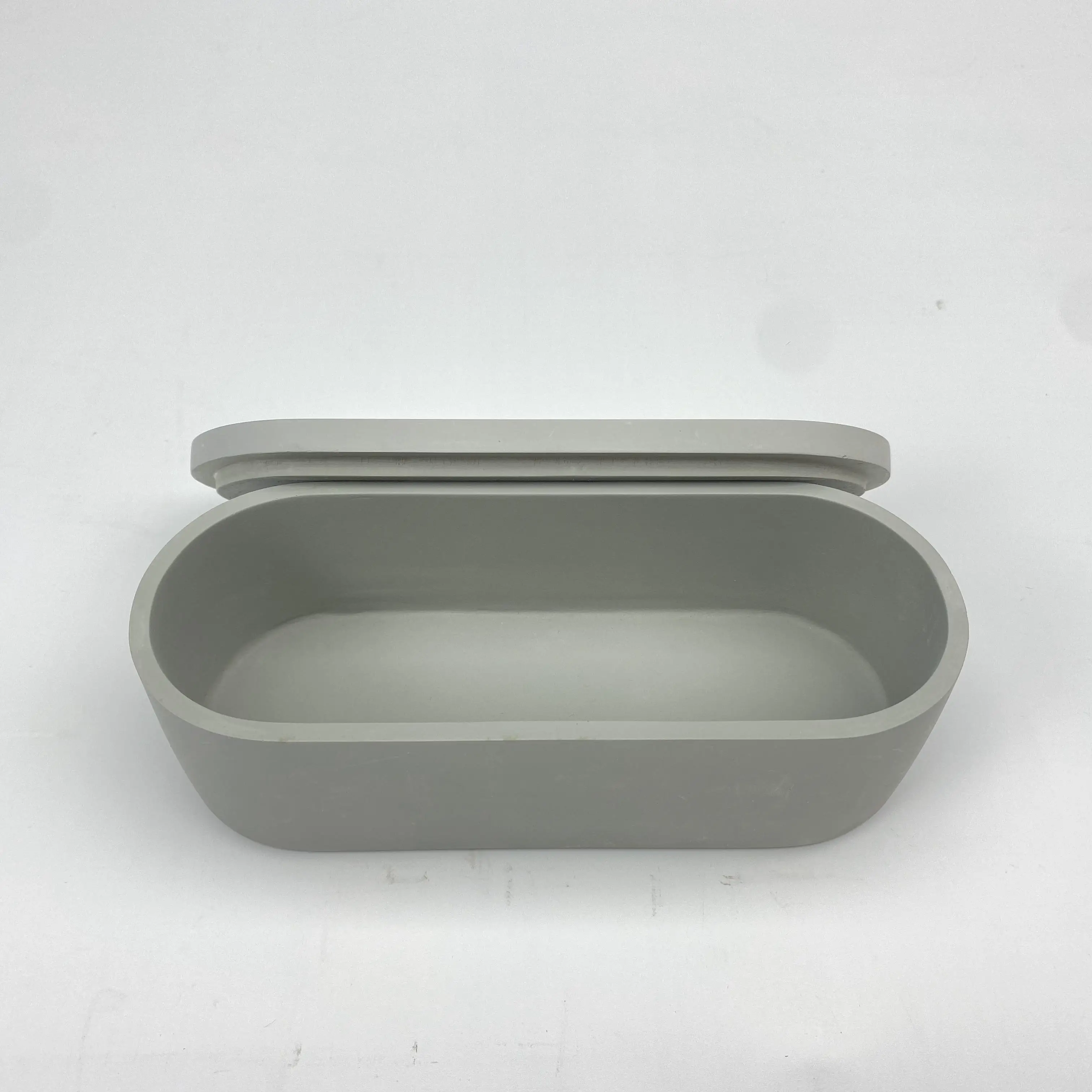 Transparent concrete  Home Colored Cube cement  Jewelry Storage Box