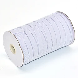 100% Polyester 5 mm Rope Earloop Strong Strength Shoes Flat Elastic Band Tape Webbing