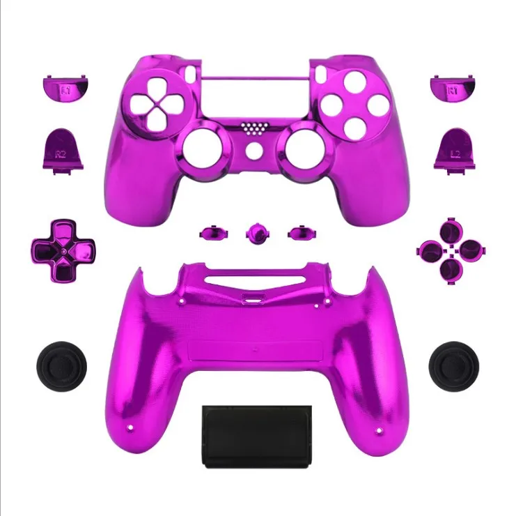 
Replacement Full shell and buttons mod kit For jds 040 DualShock 4 PlayStation 4 PS4 Pro Slim Controller Housing Cover Case 