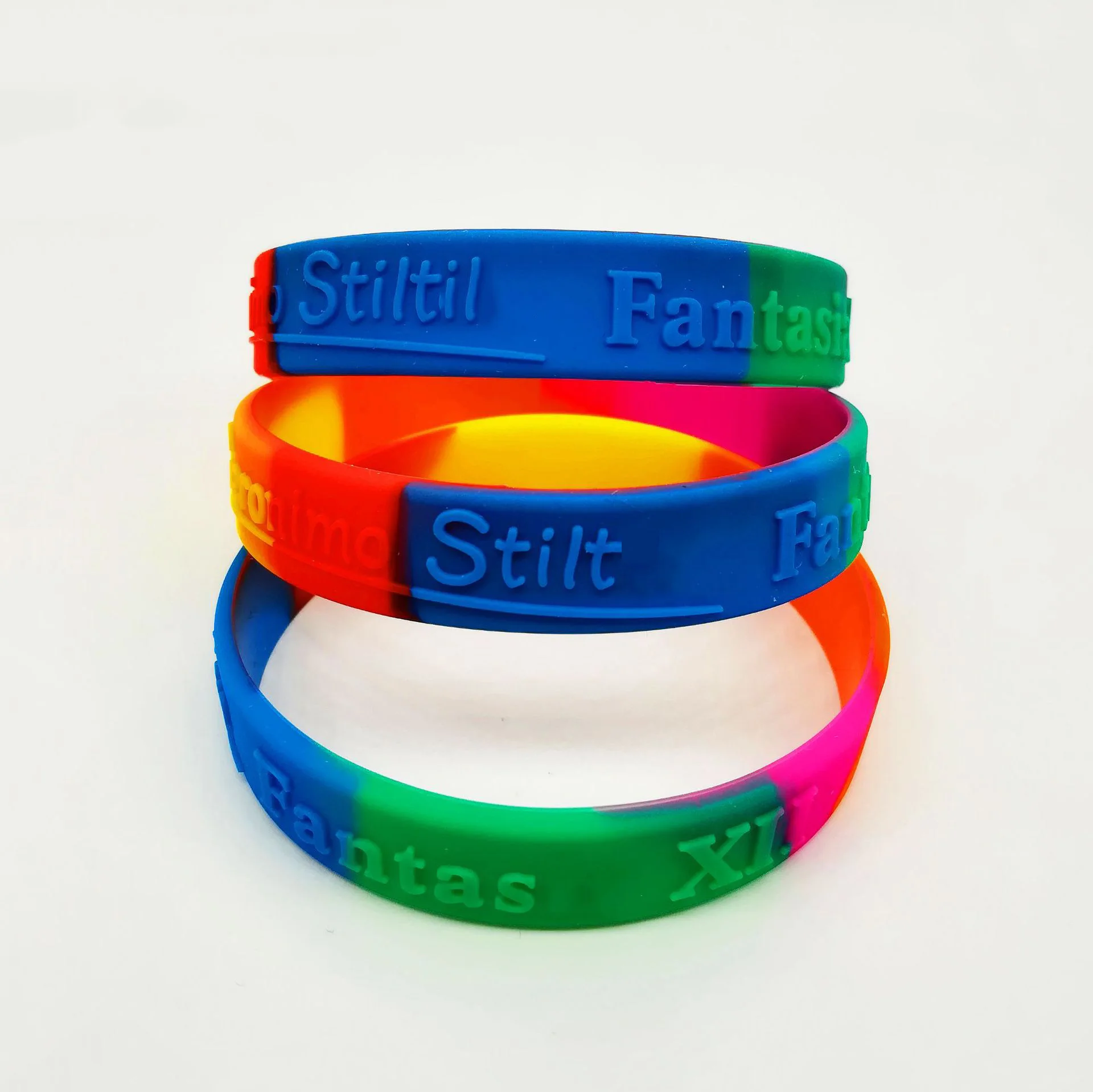 Многоразмерный стильный разноцветный подарок для встреч концертов супермягкий детский Силиконовый браслет с запястьями