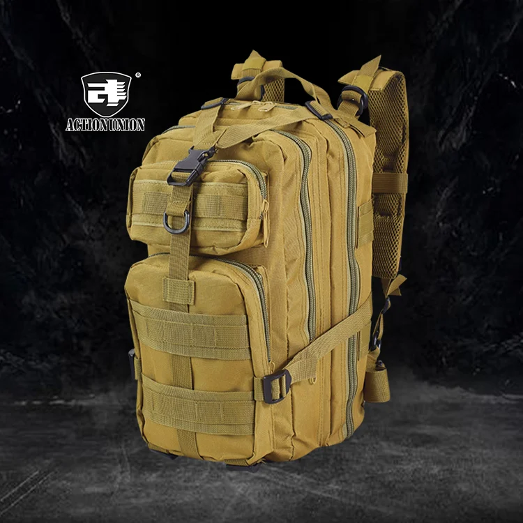 1000D 3P Tactical Rucksacks Assault Backpack 25L Hunting Molle Back Bag Camping Hiking Backpack for Outdoor Sports wargame