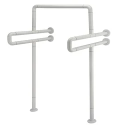 YJL-8807-3 Пластиковые роликовые Подпятники пластиковые писсуар ручки безопасности Туалет ABS адвокатское сословие Самосхвата предварительно окрашенная оцинкованная сталь) с низкой