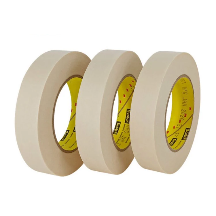High temperature masking paint tape Flatback paper tape masking paper Tape