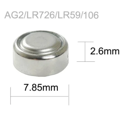 High Quality Ag 8 Series Ag1 Ag2 Ag3 Ag4 Ag5 Ag6 Ag7 Ag9 Ag10 Ag11 AG8 LR1120 1.5V Alkaline Coin Button Cell Battery For Watch