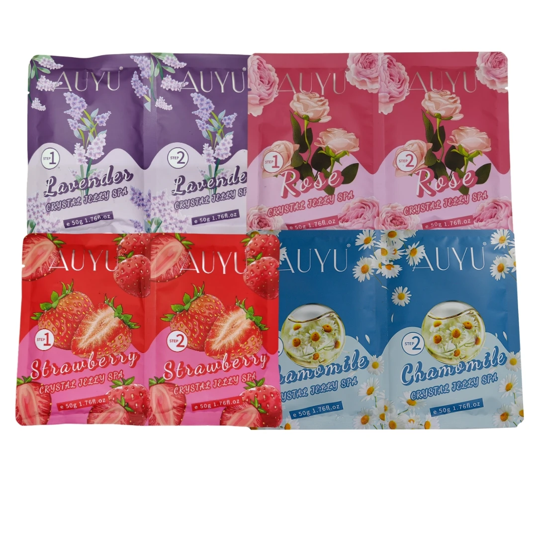 Jelly Spa Foot Skin Care Massage Exfoliating Mud Soluble Salt Soak Pedicure Nourishing Crystal Mud Foot Bath Sea Salt