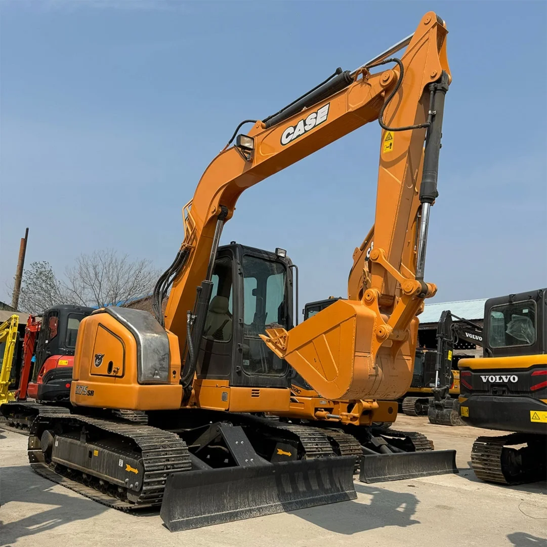 Оригинальный 95% новый корпус для гидравлического экскаватора CX75SR 7ton экскаватор-экскаватор с хорошим обслуживанием в наличии