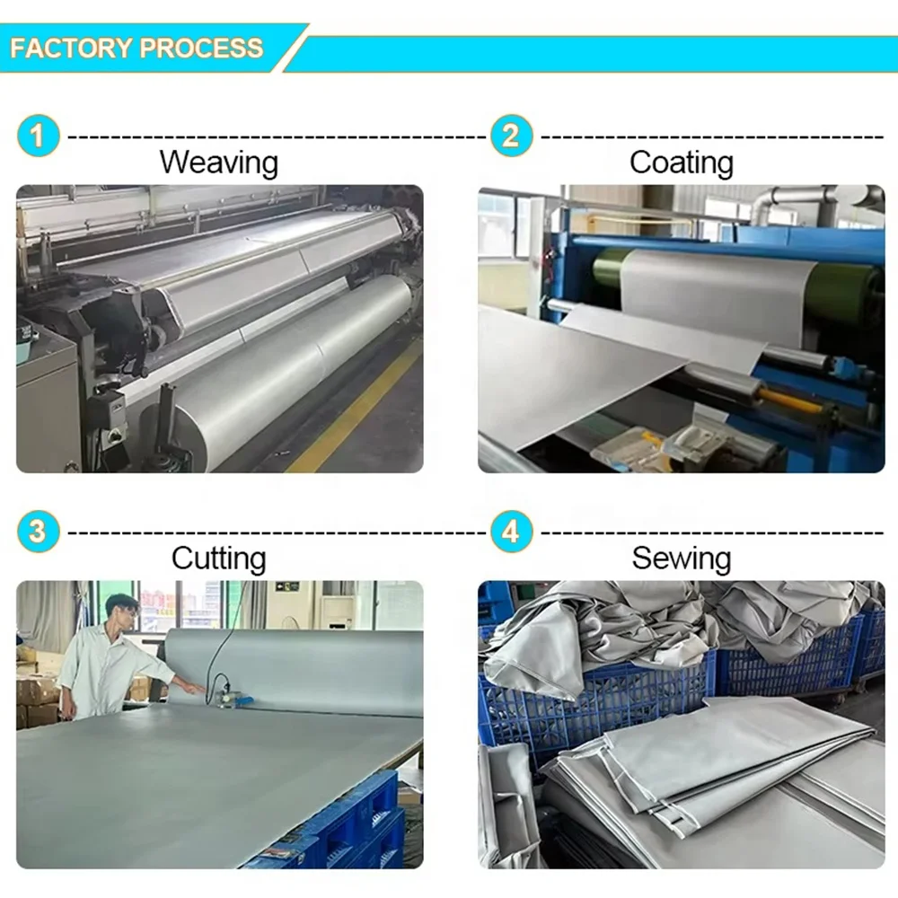 Factory price car fire blanket fiberglass vehicle fireproofing lining for electric vehicle charging stations