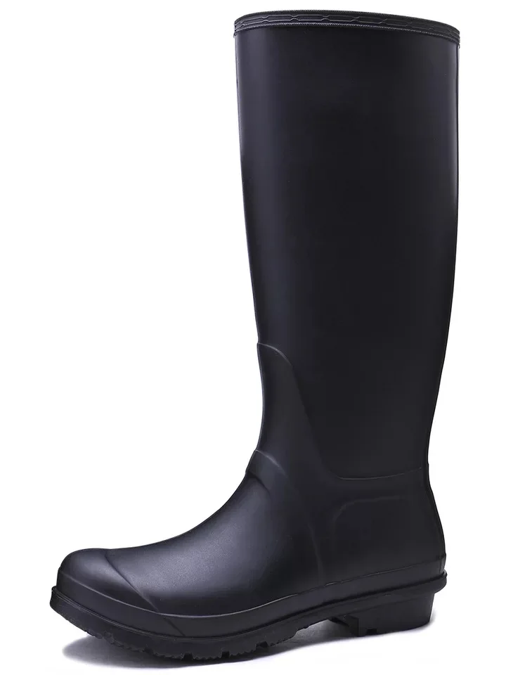Custom cheap fashion Lady pvc gumboots waterproof outdoor  rain boots