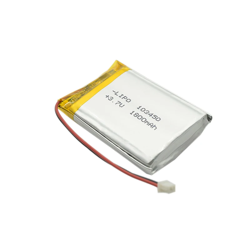 Customized OEM 3.7v 1800mah rechargeable 103450 li ion li-ion Lithium polymer lithium ion batteries