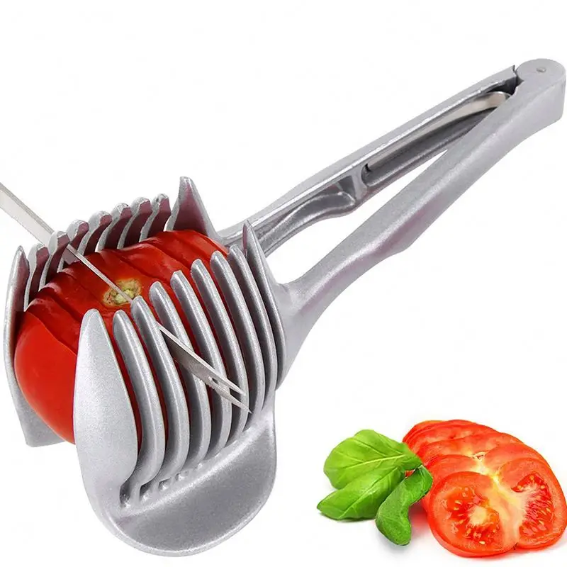 Multifunctional Vegetable Cutter Fruit Cutter Stainless Steel Lemon Slicer Kitchen Potato Tomato Cutter Slicer