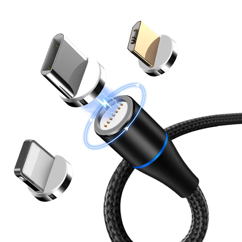 
 Лидер продаж на Amazon, в наличии, 3 в 1, магнитный usb-кабель, кабель micro usb type-c 3A, usb-кабель для быстрой зарядки, оптовая продажа  