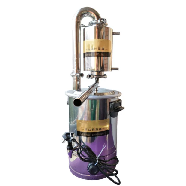Automatic Rose Lavender Essential Oil Extracting Machine Essential Oil Distillation Machine
